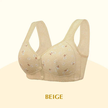 (Pack of 3) New Anti Sagging Front Open Cooling Cotton Bra